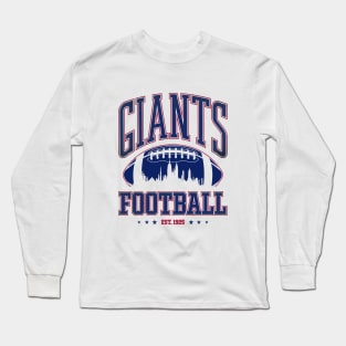 New York Giants Football Long Sleeve T-Shirt